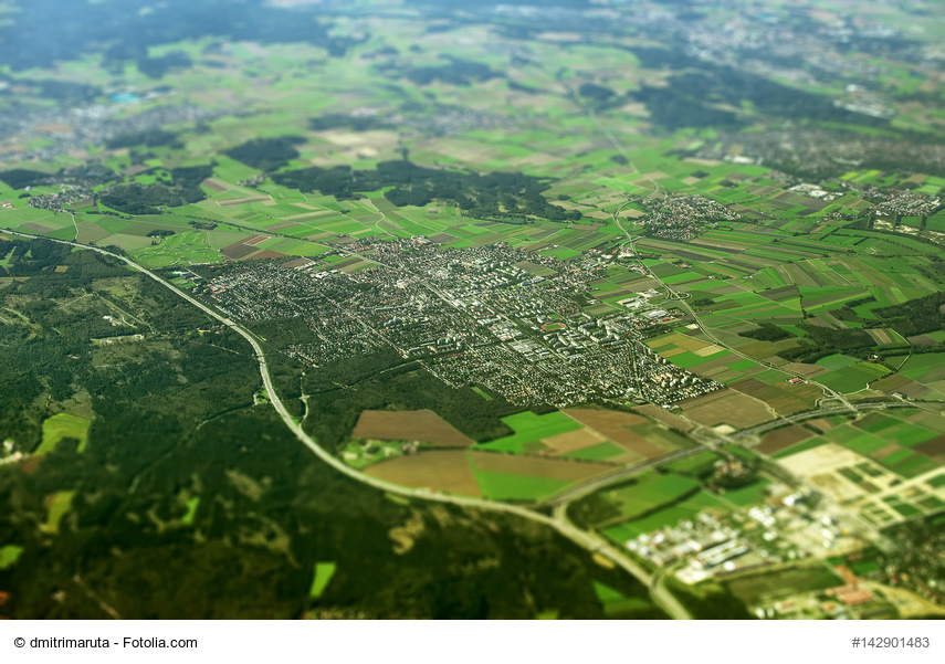 Karte von Germering
