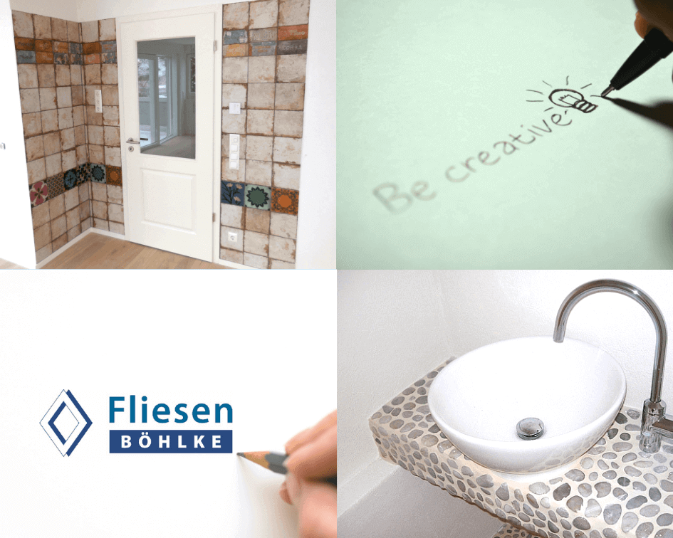 Kreative Fliesenmuster - Fliesen Böhlke Logo